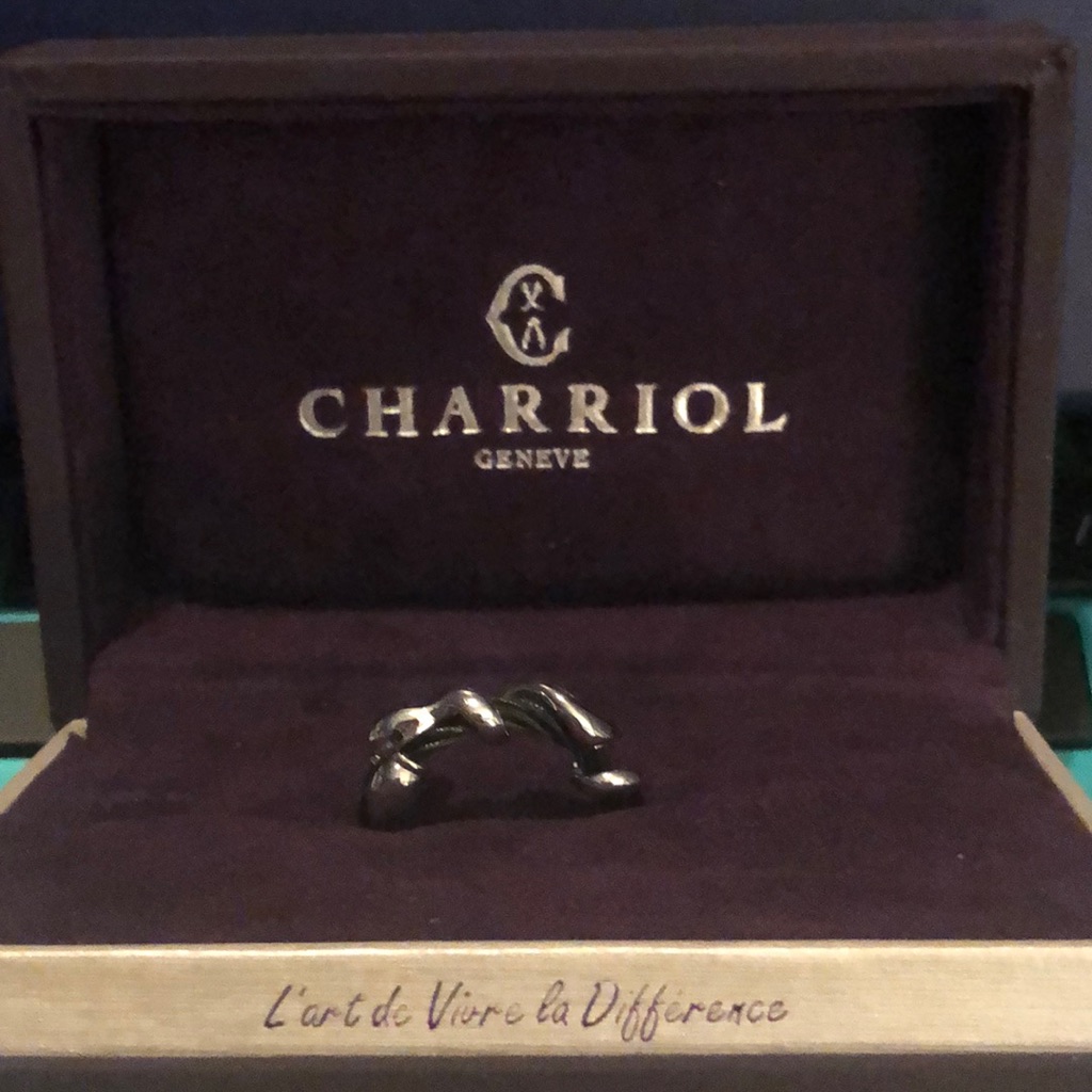 Charriol Twisted Cable Ring